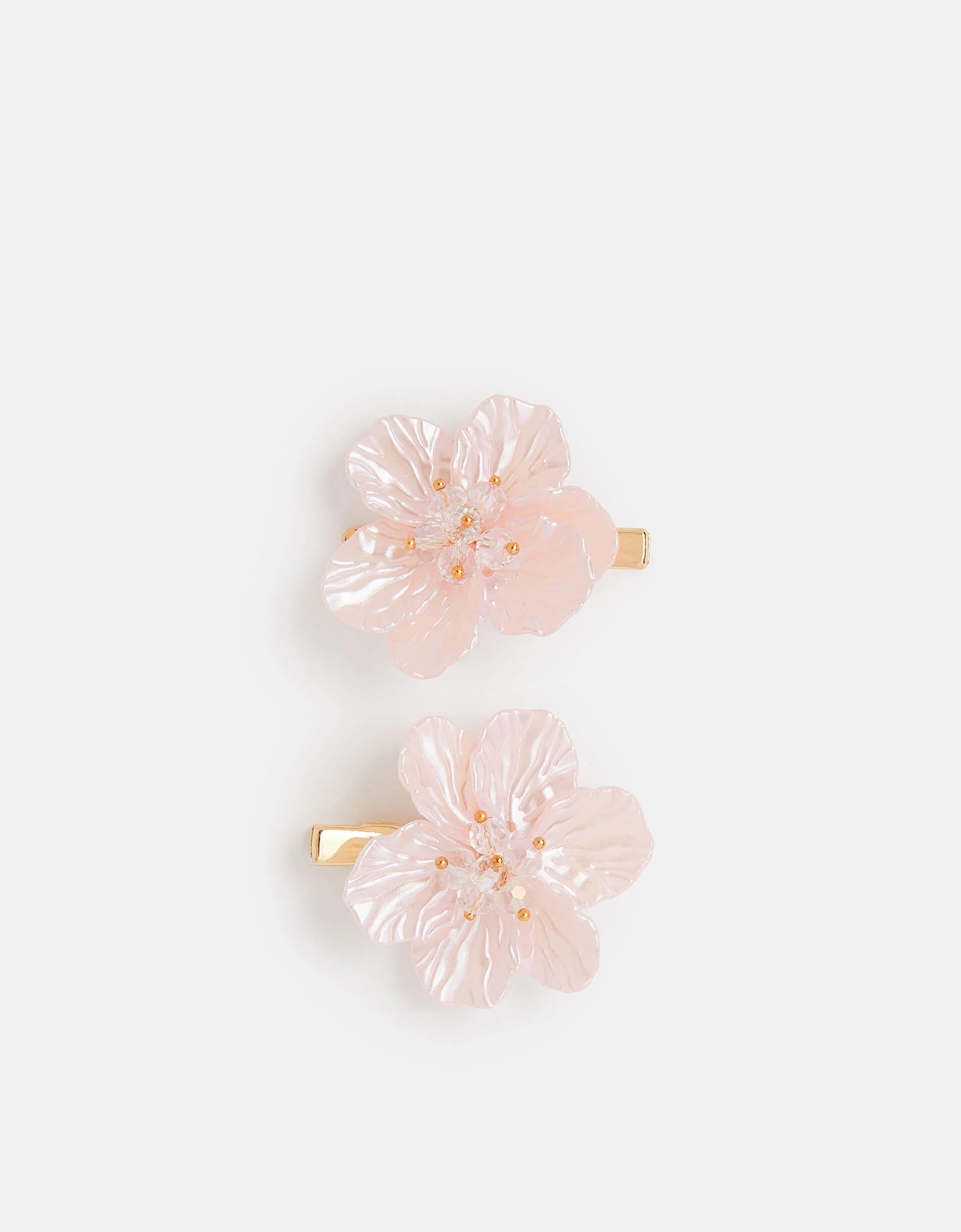 2-Pack Girls Blossom Flower Hair Clips