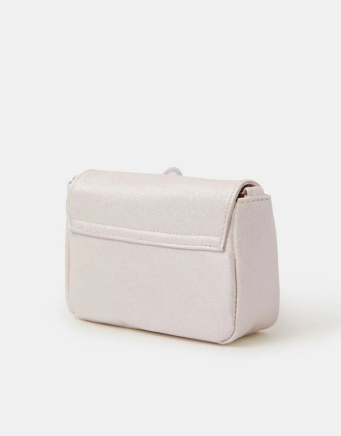 Girls Diamante Butterfly Crossbody Bag