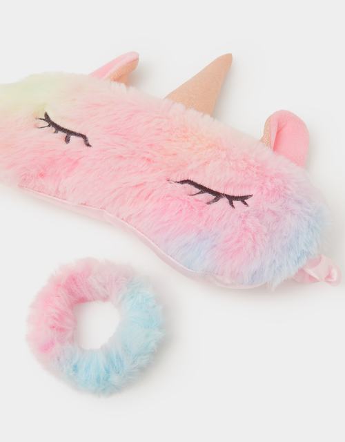 Girls Fuzzy Unicorn Sleep Set