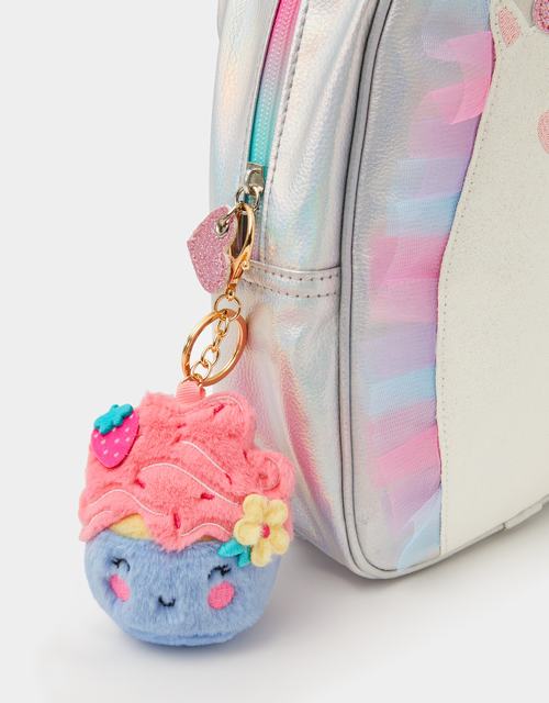 Girls Cupcake Bag Charm