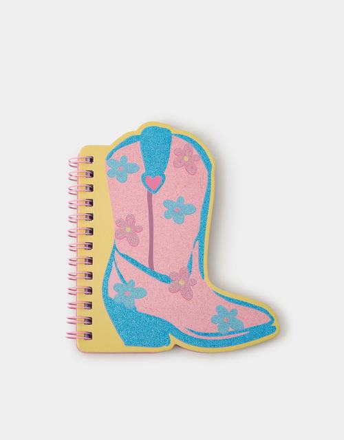 Girls Cowboy Boot Notebook
