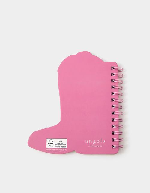 Girls Cowboy Boot Notebook