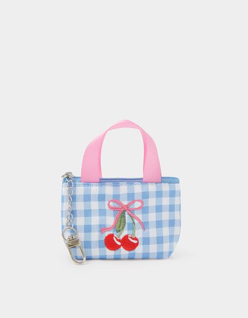 Girls Mini Gingham Bag Stationery Set