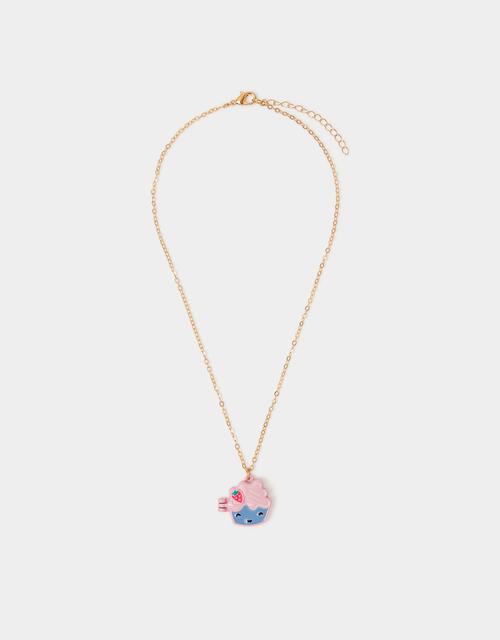 Girls Cupcake Locket Necklace