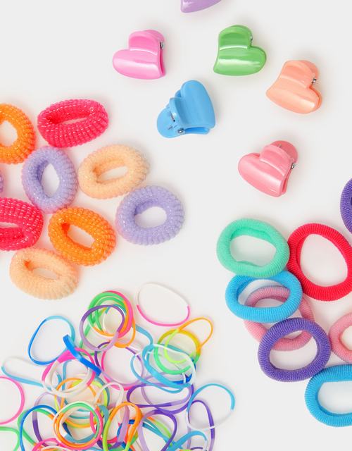 Girls Hair Accessories Heart Box Set