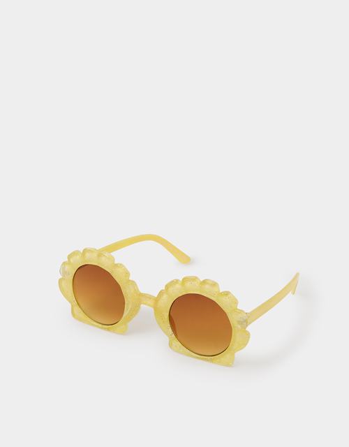 Girls Seashell Round Sunglasses