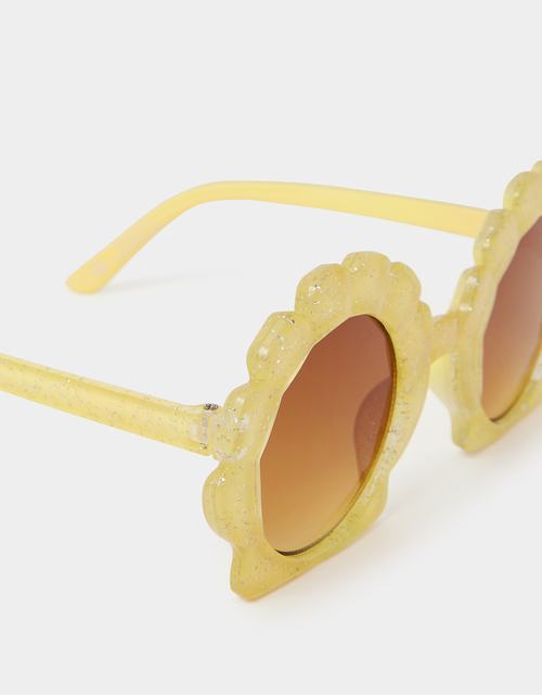 Girls Seashell Round Sunglasses