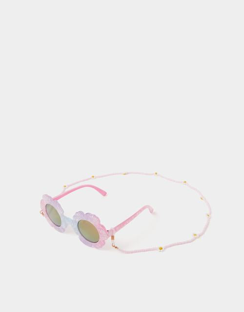 Girls Flower Sunglasses Set