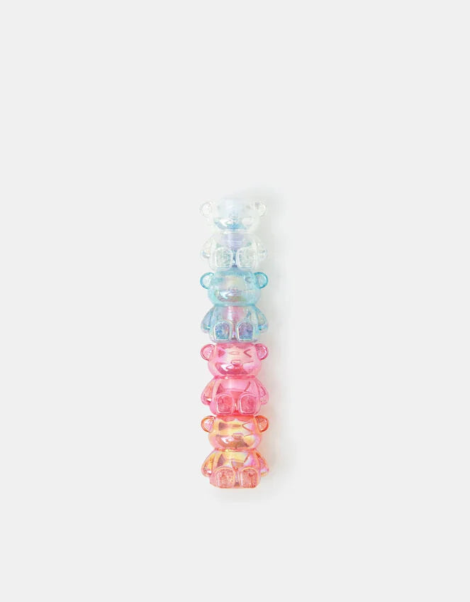 Girls 4-Pack Stackable Bear Highlighters