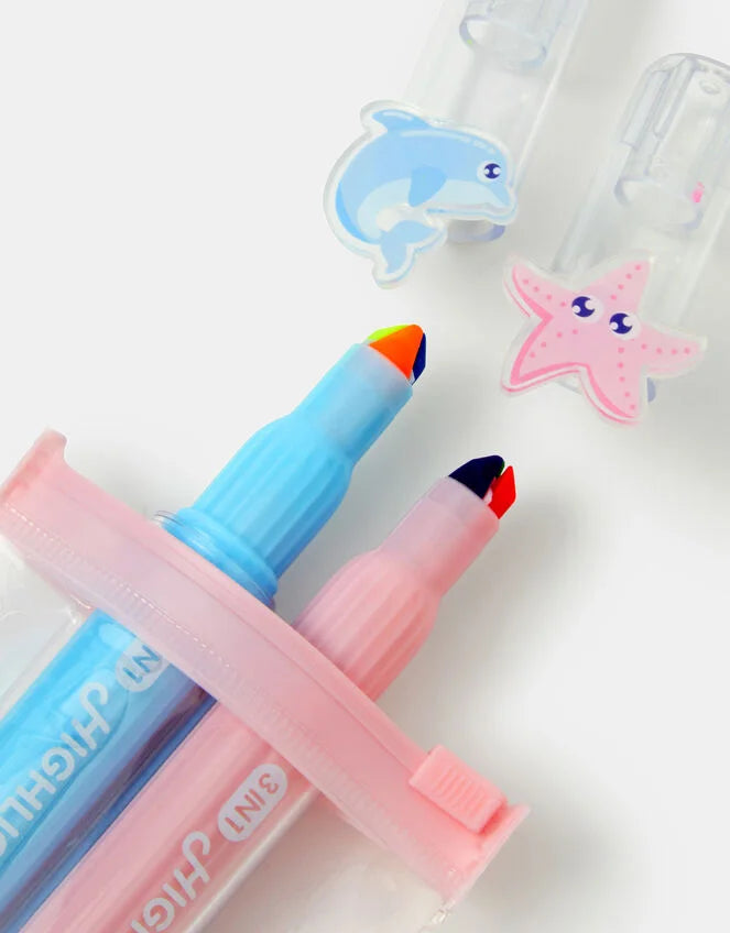 Girls 3 in 1 Highlighter Set