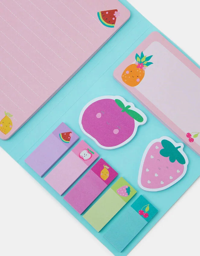 Girls Fruit Sticky Notes Set