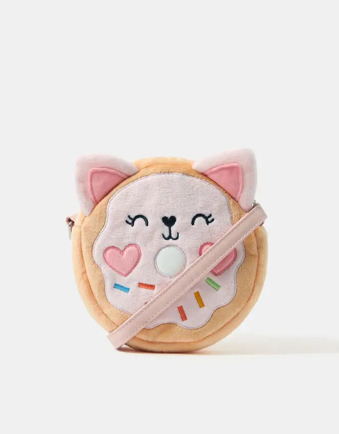 PLUSH DONUT CROSS BODY