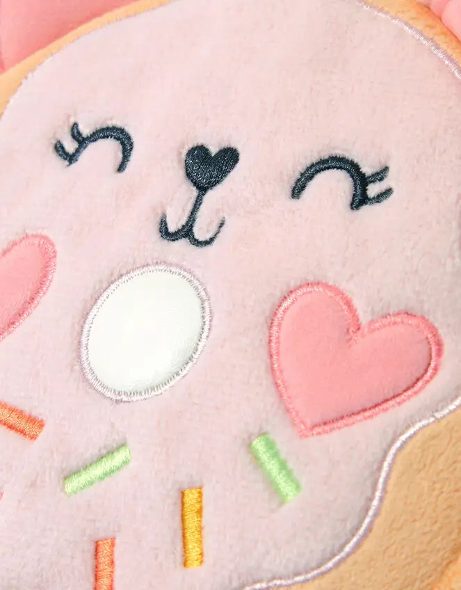 PLUSH DONUT CROSS BODY