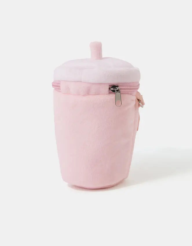 PLUSH BUBBLE TEA CROSS BODY BAG
