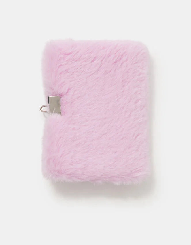 Girls Fluffy Capybara Lockable Journal
