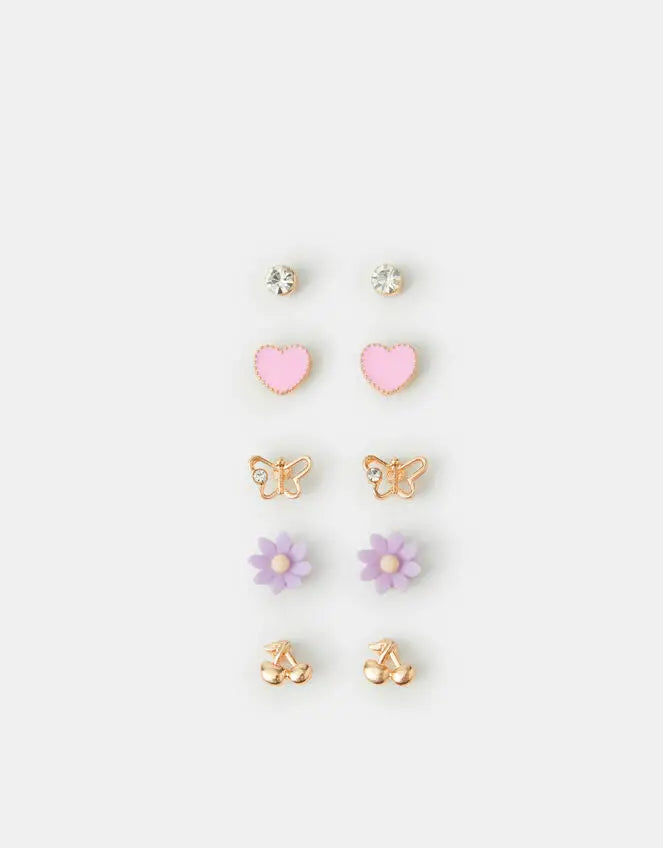 PRETTY PIERCED EARRING SET