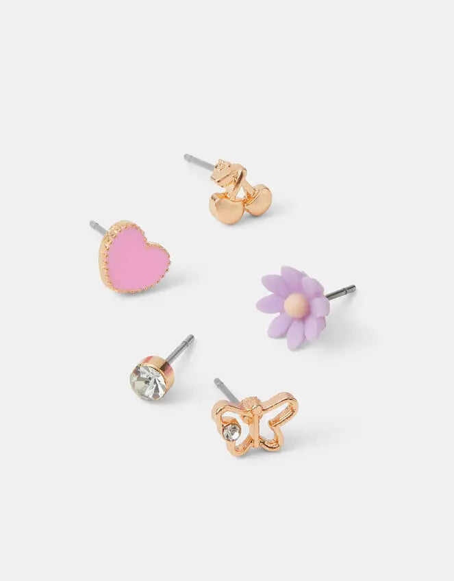 PRETTY PIERCED EARRING SET