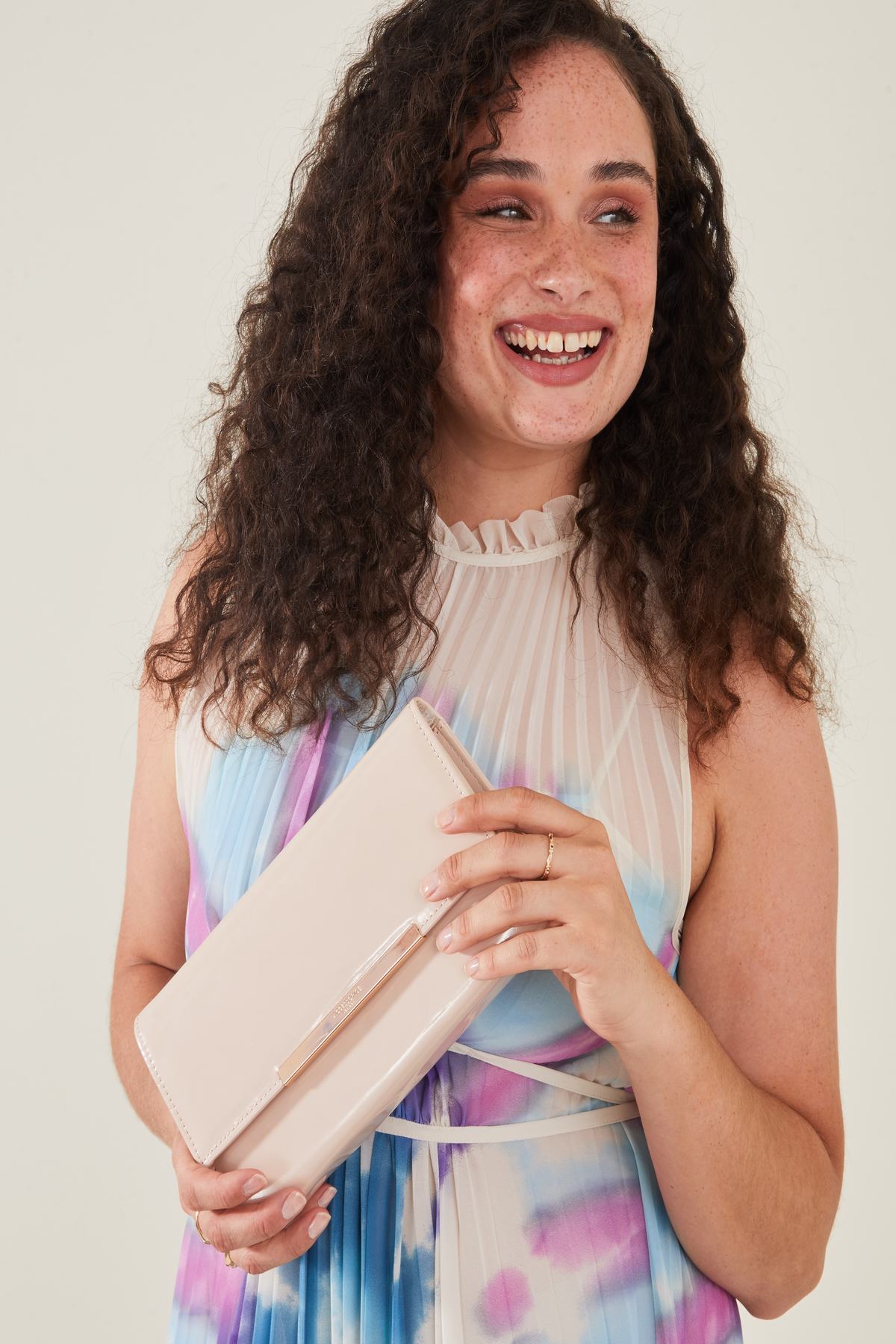 VELVET CORSAGE CLAW CLIP