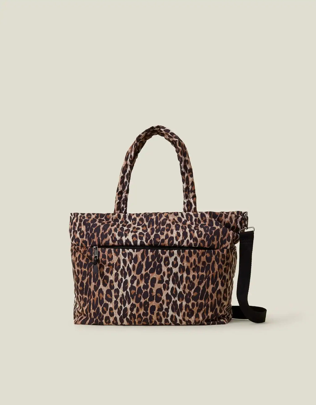 LEOPARD NYLON TOTE