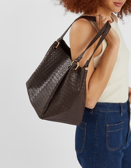 Woven Shoulder Bag