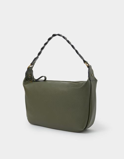 Multi Strap Crossbody Bag Green