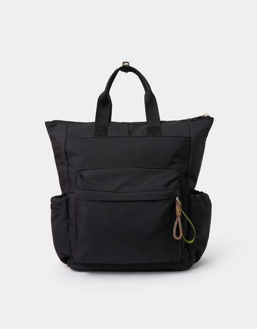 Nylon Top Handle Backpack