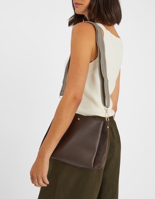 Webbing Strap Crossbody Bag