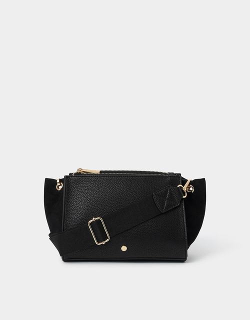 Double Zip Crossbody Bag