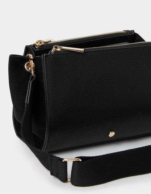 Double Zip Crossbody Bag