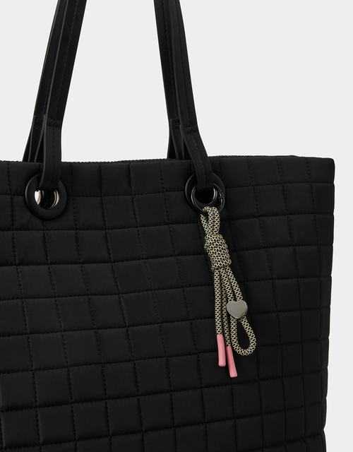 Quilted Nylon Tote Bag