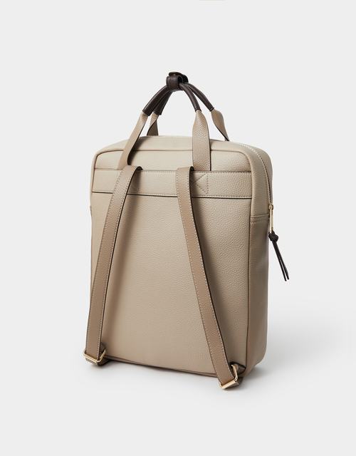 Pocket Top Handle Backpack