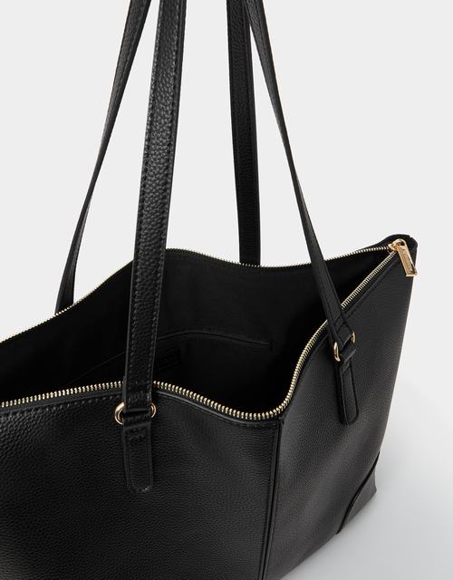 Plain Tote Bag Black