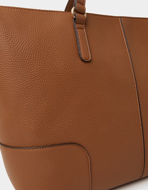 Plain Tote Bag Tan