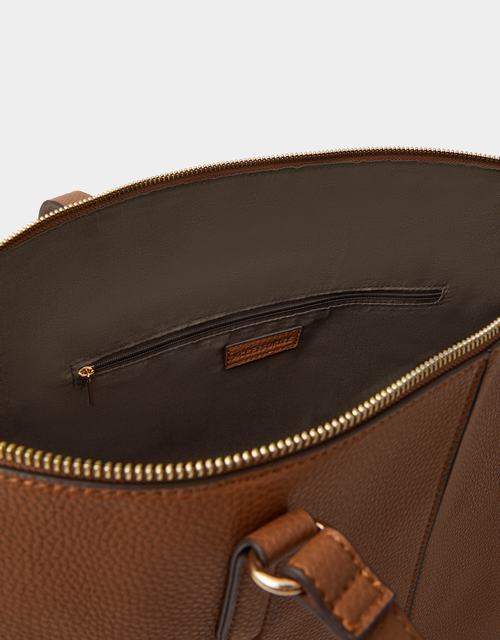 Plain Tote Bag Tan