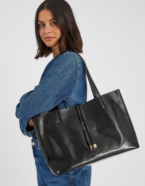 Patent Tote Bag