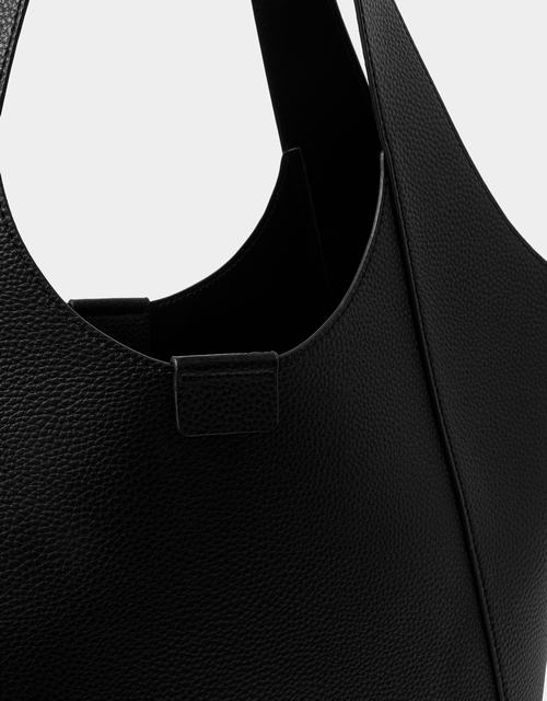 Faux Leather Shoulder Bag