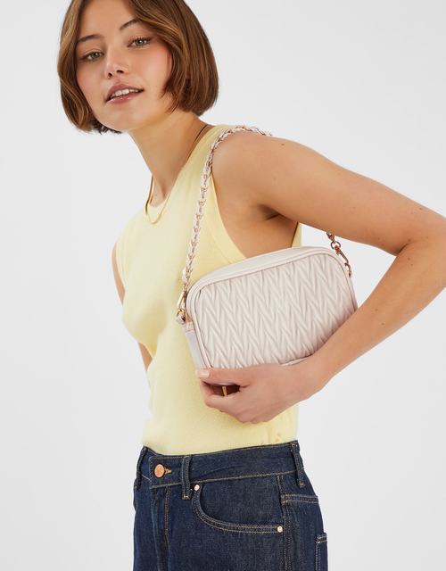 Small Ruched Crossbody Bag