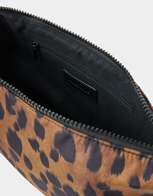Animal Print Sling Crossbody Bag