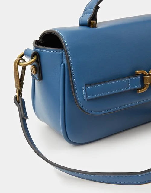 Snaffle Crossbody Bag Blue