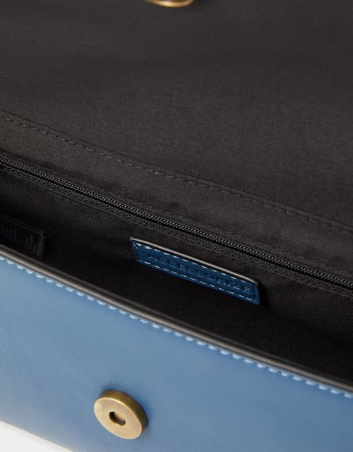 Snaffle Crossbody Bag Blue