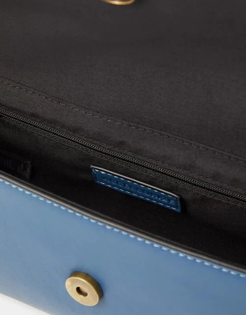 Snaffle Crossbody Bag Blue