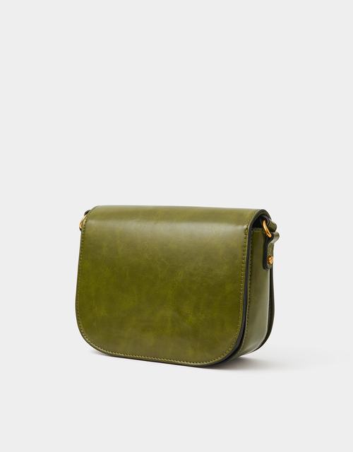 Boxy Crossbody Bag Green