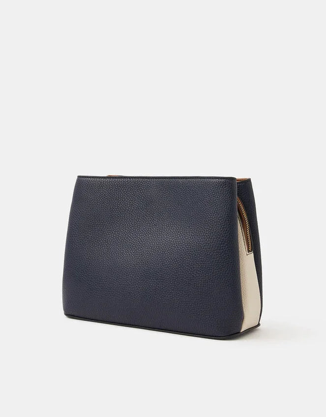 Triple Compartment Crossbody Bag