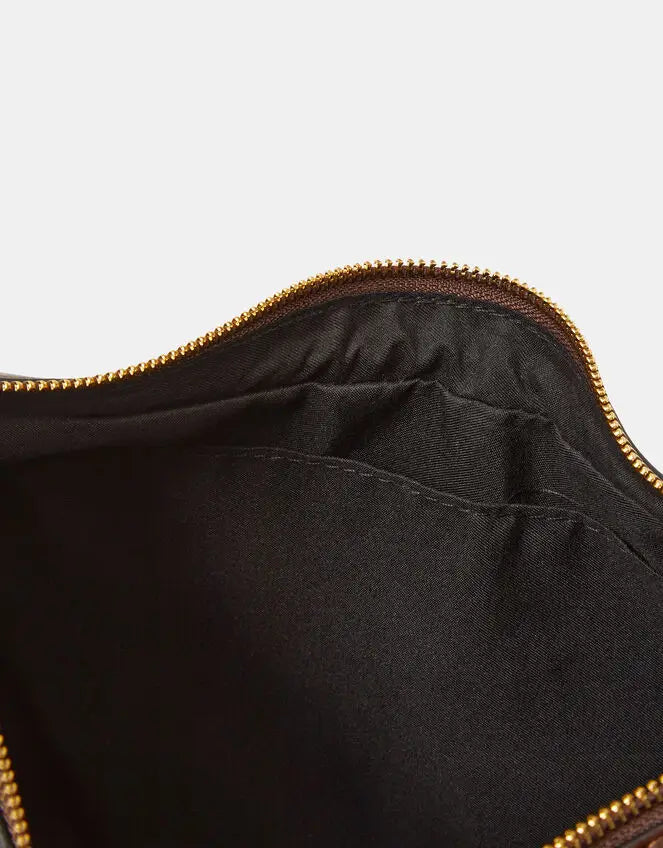 WOVEN SCOOP SHOULDER BAG