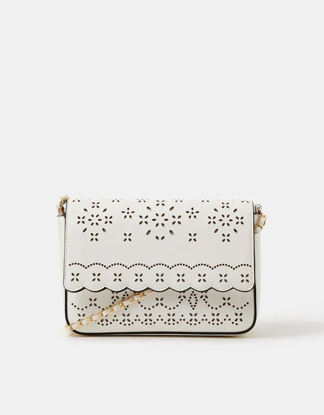 Laser Cut Crossbody Bag