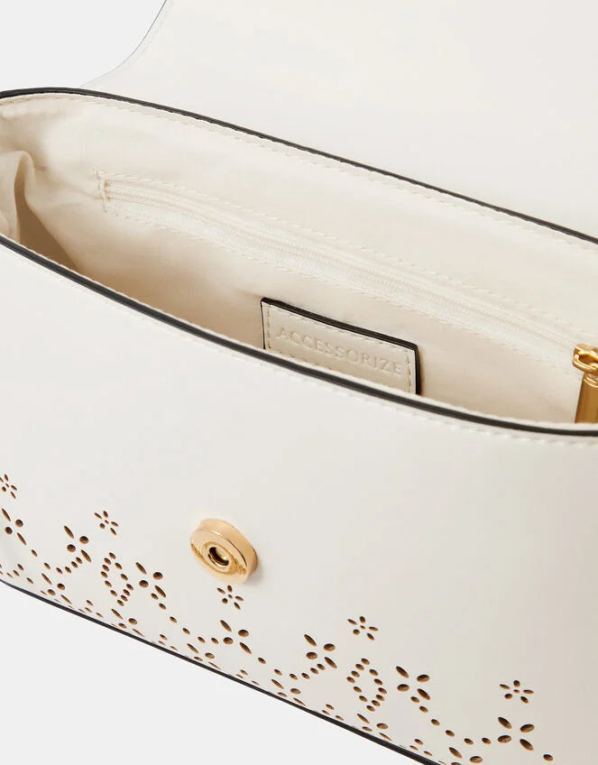 Laser Cut Crossbody Bag