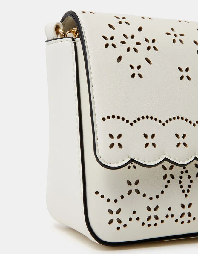 Laser Cut Crossbody Bag