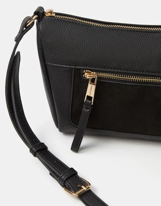 SOFT ZIP SUEDETTE PATCH X