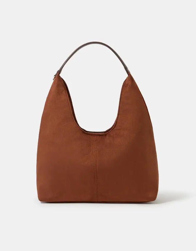 SUEDETTE SLOUCH SHOULDER