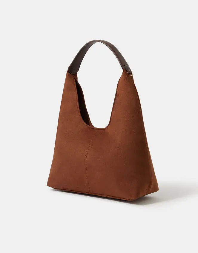 SUEDETTE SLOUCH SHOULDER